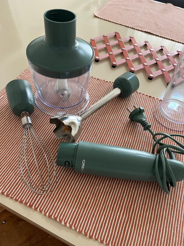 Create FULLMIX RETRO staafmixer – Zo goed als nieuw, Minder dan 1 liter, Ophalen, Zo goed als nieuw, 3 snelheden of meer