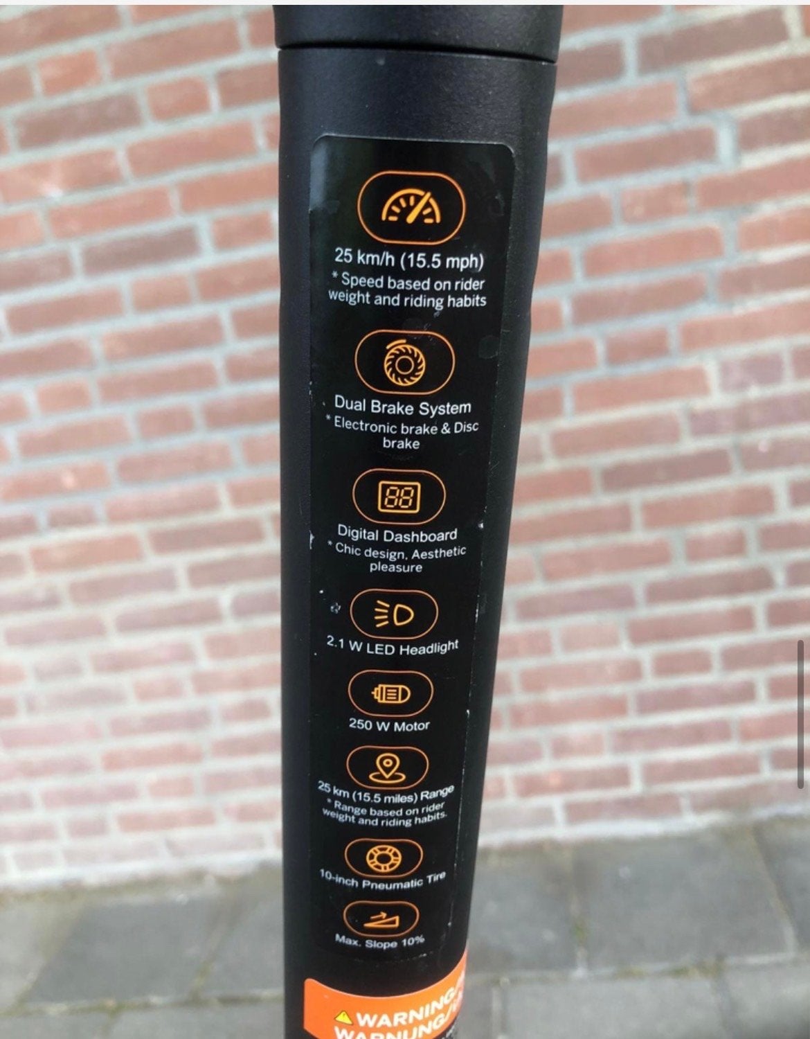Segway Ninebot KickScooter F25E II E-step inclusief lader, Fietsen en Brommers, Steps, Zo goed als nieuw, Elektrische step (E-scooter)