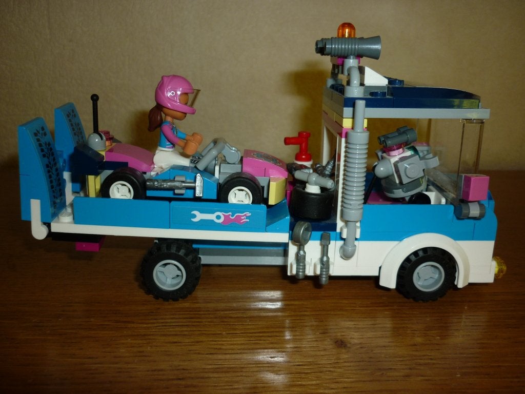 Lego Friends - 41348 Onderhouds- en Reparatietruck, Lego, Friends, Ophalen of Verzenden, Zo goed als nieuw