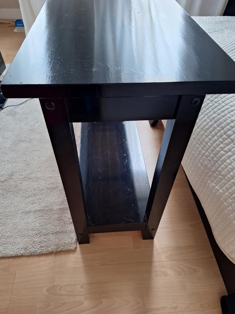 Ikea sidetable hout, Huis en Inrichting, Tafels | Sidetables, Ophalen, 25 tot 50 cm, Rechthoekig, 100 tot 150 cm