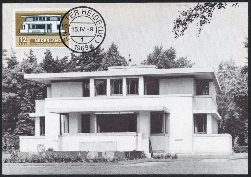 Villa Huis ter Heide, gebouwd 1915, R. van 'f Hoff, Verzenden, 1960 tot 1980, Ongelopen, Utrecht