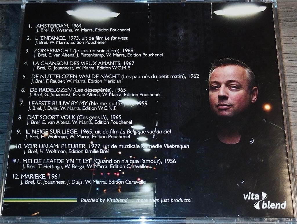 Douwe Heeringa - Brel Twa, Cd's en Dvd's, Ophalen of Verzenden, Zo goed als nieuw, Levenslied of Smartlap
