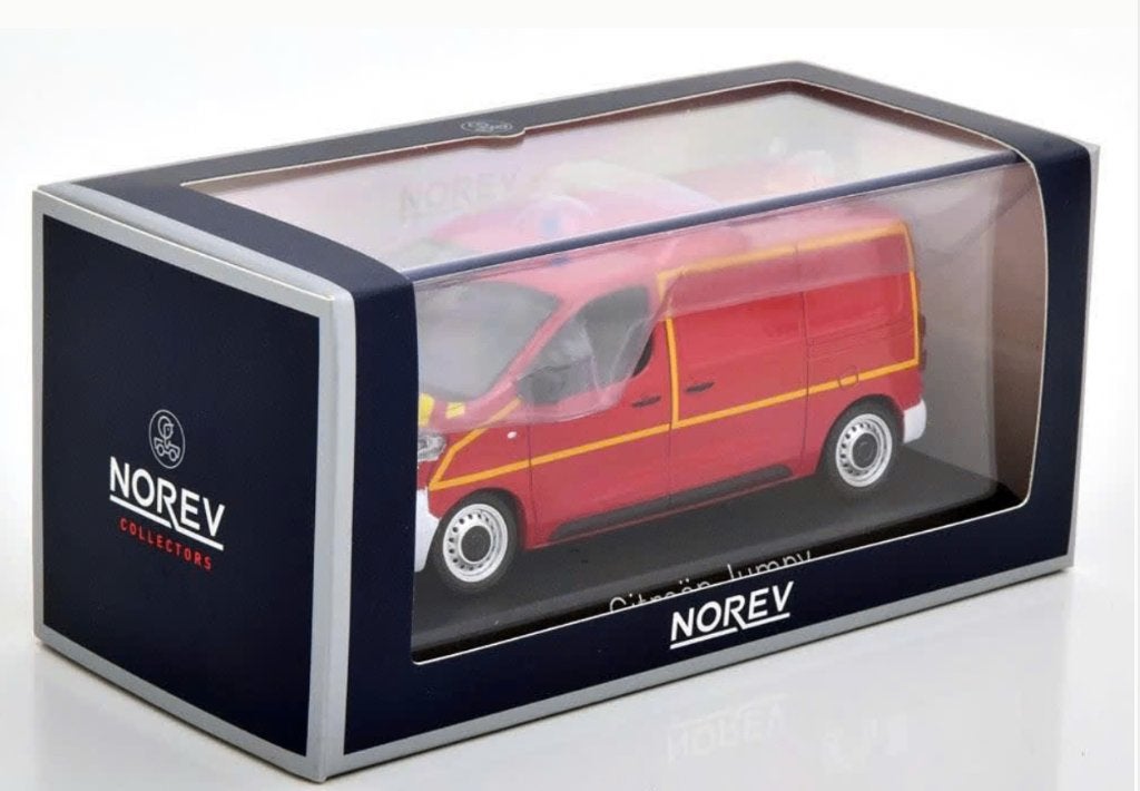 CITROEN JUMPY 2016 BRANDWEER schaal 1/43 Norev ref: 155822, Hobby en Vrije tijd, Verzenden, Nieuw, Auto, Norev