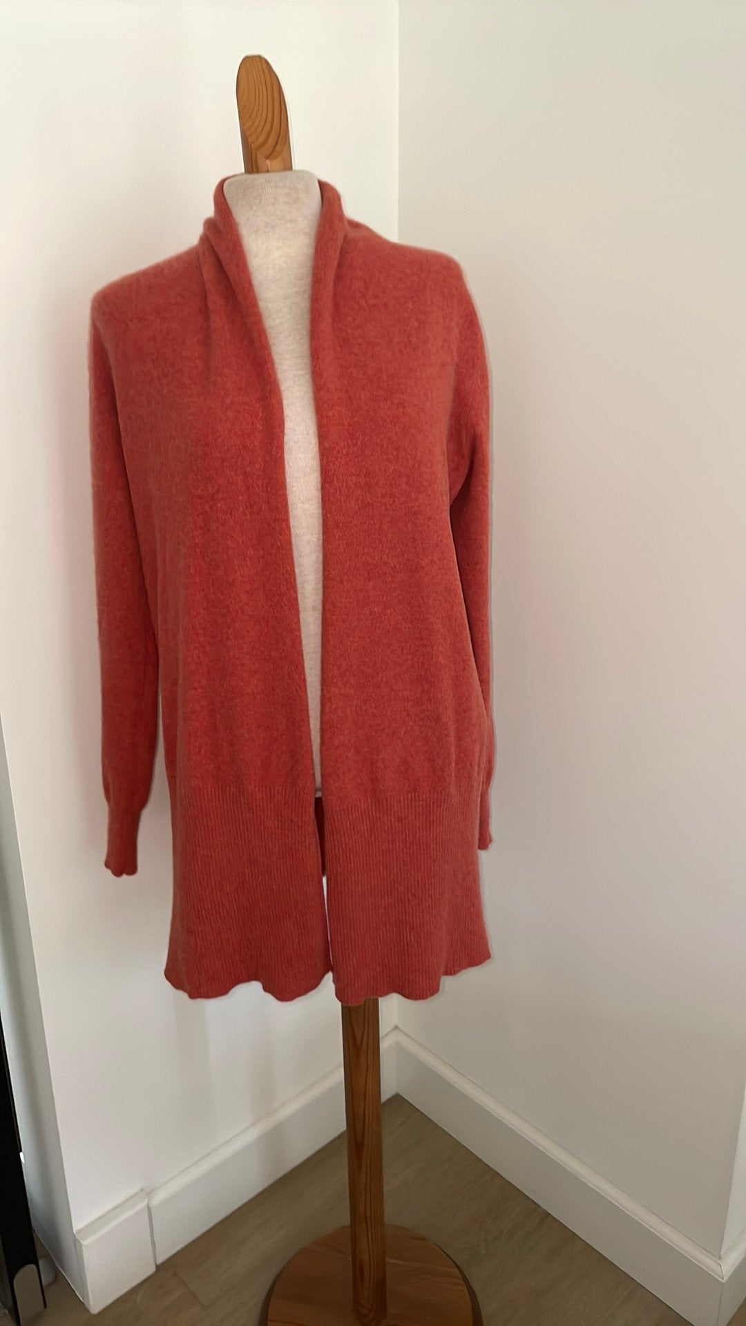 Cashmere vest van Repeat, mt M, Verzenden, Maat 38/40 (M), Oranje