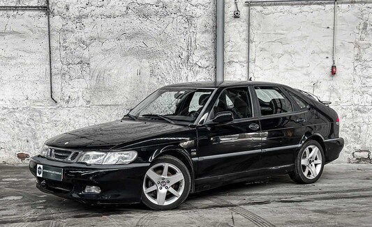 Saab 9-3 2.0t onderdelen zwart 2001 4 deurs, Ophalen of Verzenden