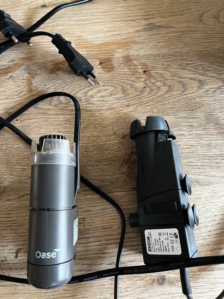 Eheim 350 skim en Oase crystal 350 skimmer, Ophalen of Verzenden, Gebruikt, Leeg aquarium, Eheim