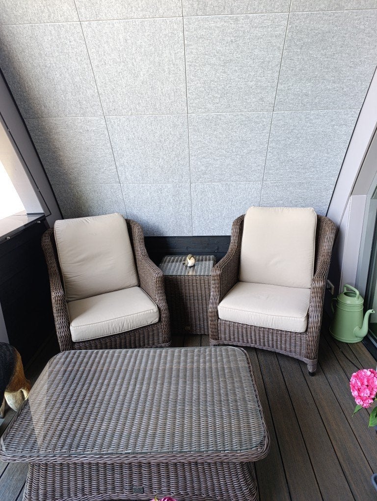 4SO 4 Seasons Outdoor Brighton Loungeset, Ophalen, Zo goed als nieuw, Loungeset, Wicker