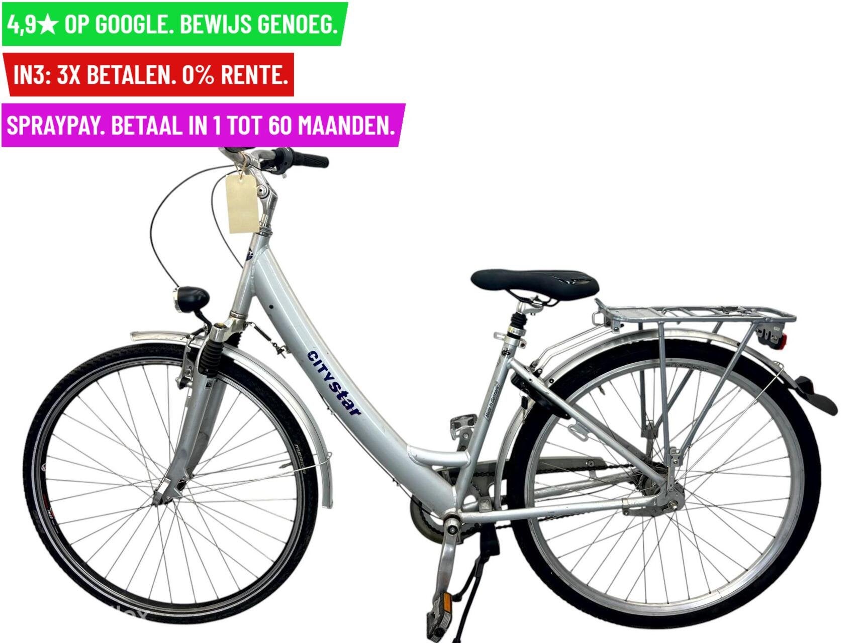 Damesfiets Citystar Bike 28"/45cm/7ver - Garantie/Levering, Overige merken, Gebruikt, 56 cm of meer, Citystar