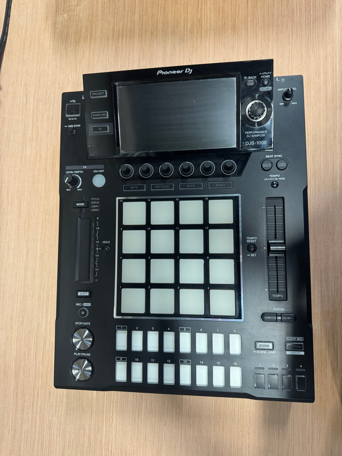 Pioneer DJS-1000 Performance DJ Sampler + Decksaver, Ophalen, Zo goed als nieuw, Pioneer, .