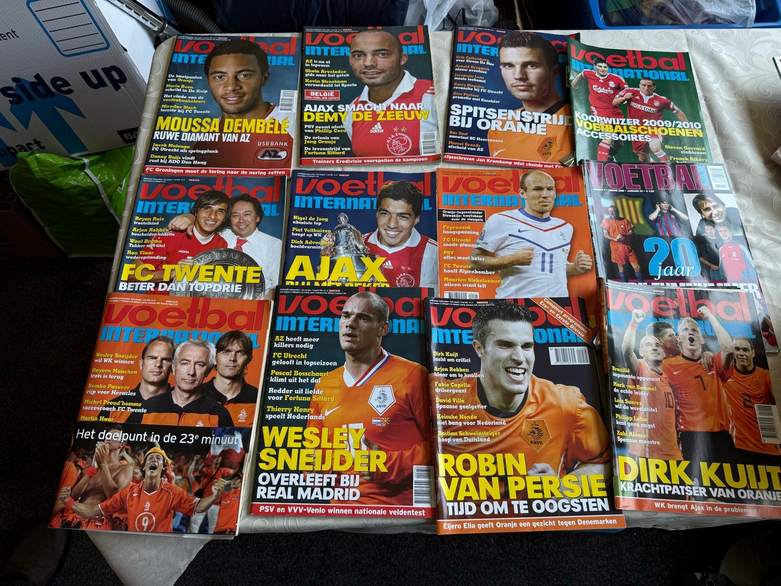 Voetbal International Tijdschriften Collectie, Ophalen of Verzenden, Gelezen, Sport en Vrije tijd