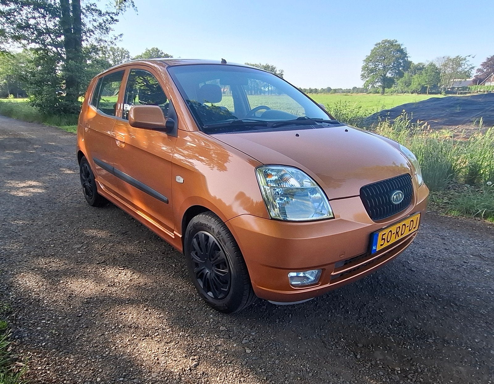 Kia Picanto 1.0 LXE X-tra 2005, Auto's, Kia, Voorwielaandrijving, Stof, 836 kg, 31 €/maand