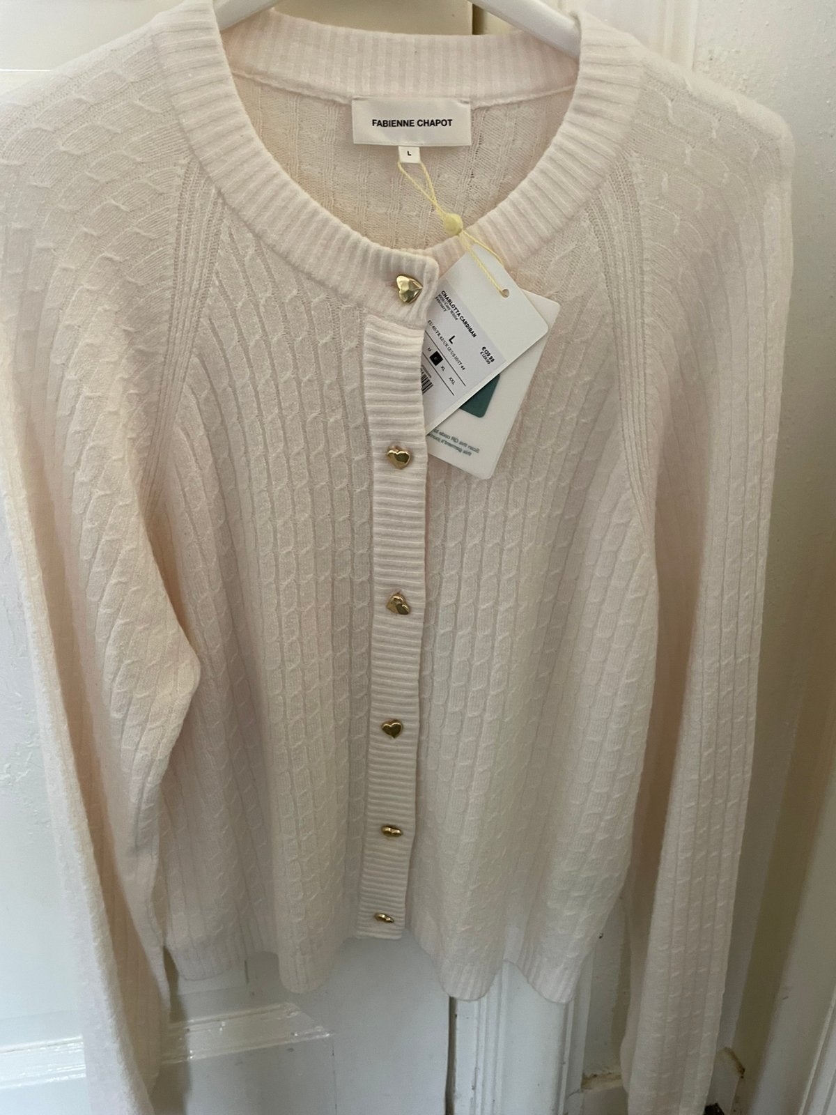 Vest Fabienne Chapot Cosy White maat L, Kleding | Dames, Ophalen of Verzenden, Nieuw, Maat 42/44 (L), Overige kleuren