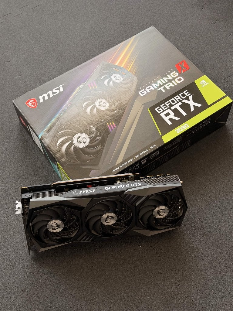 MSI RTX 3090 Gaming X Trio - perfecte staat, Ophalen of Verzenden, Zo goed als nieuw, GDDR6, PCI-Express 4