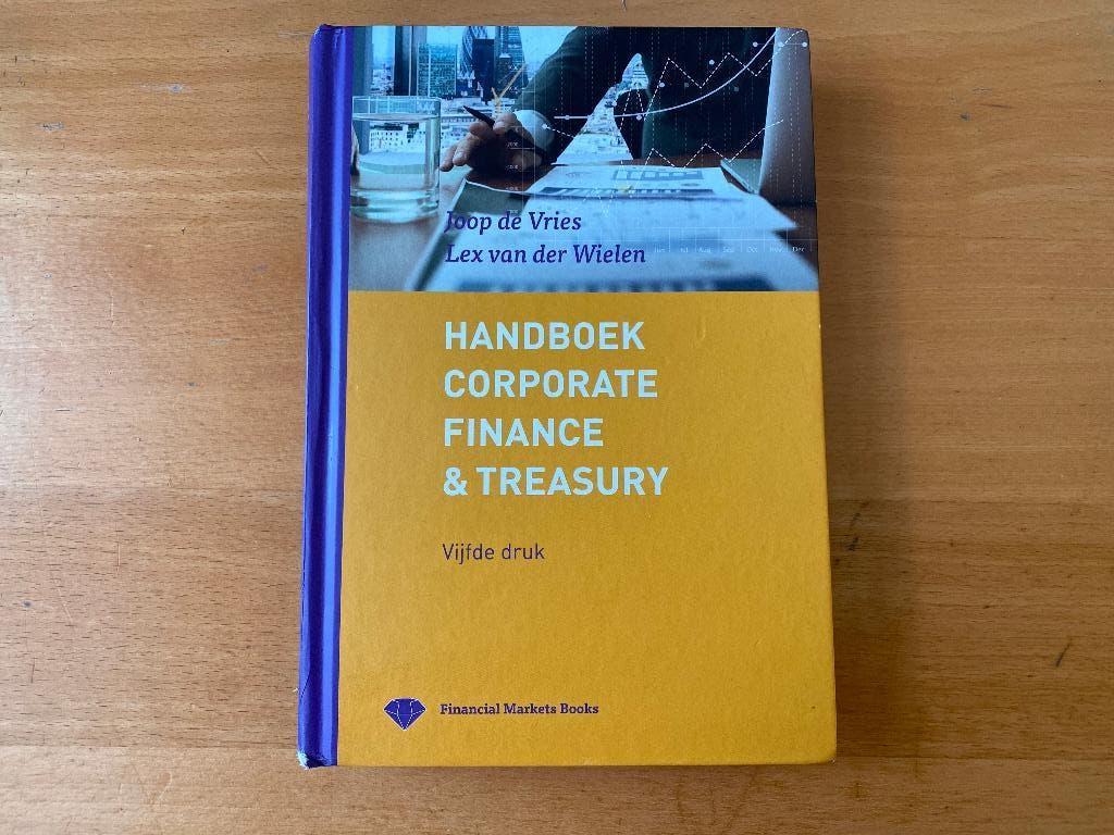 Handboek Corporate Finance & Treasury (5e druk), Ophalen of Verzenden