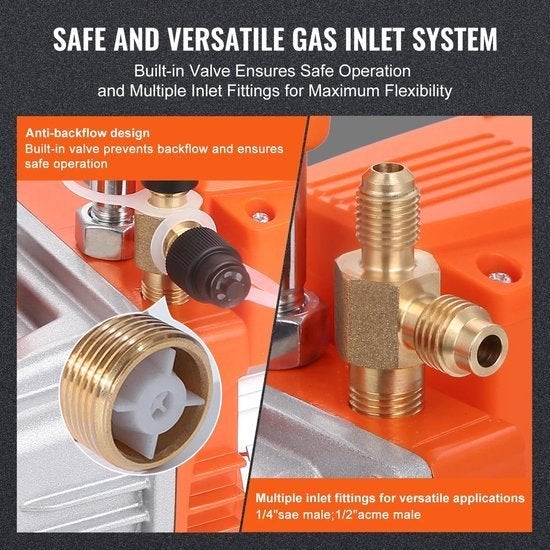 Vacuümpomp - Koelmiddel vacuümpomp - Koelgereedschap - HVAC-, Corvance B.V., Verzenden, Nieuw, Corvancebol@gmail.com