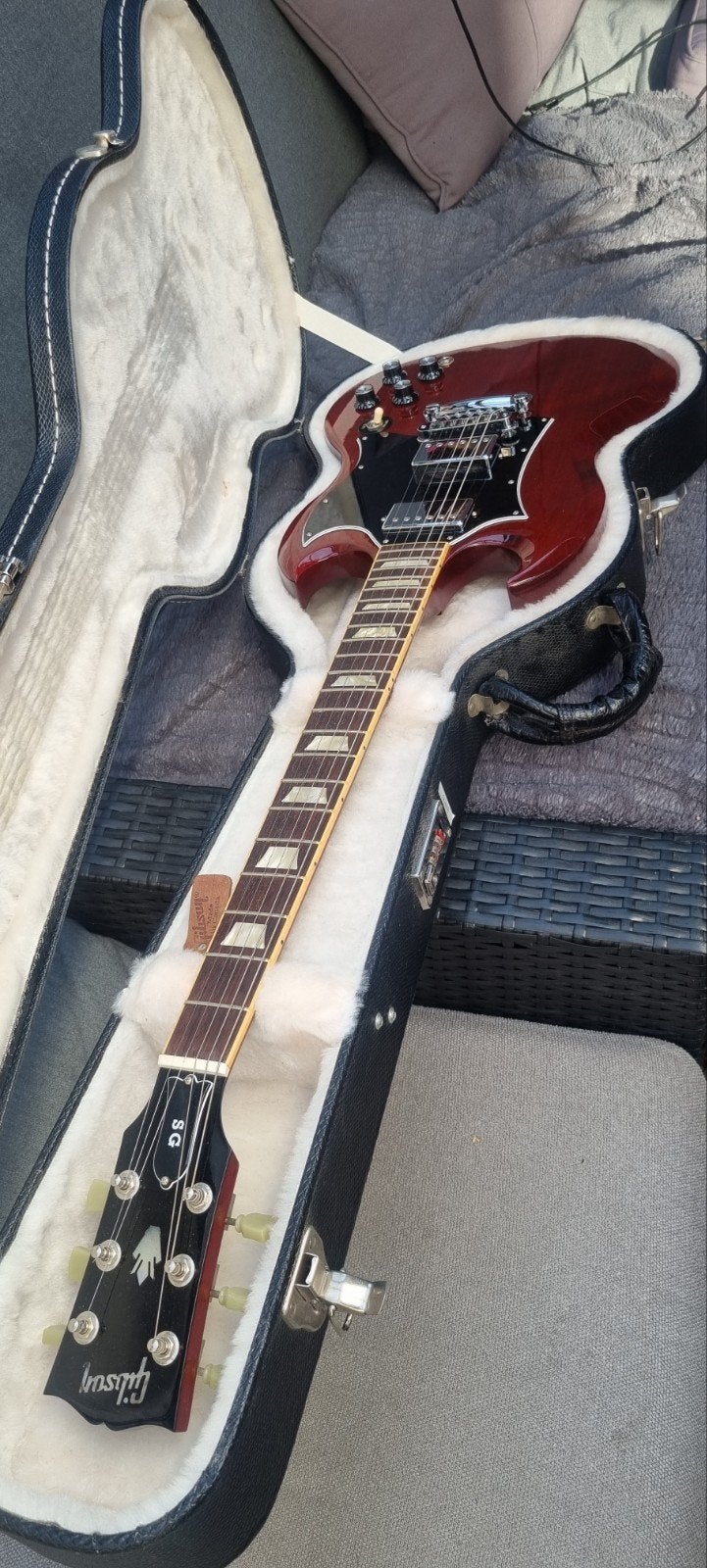 Gibson SG Standard (2007) – Heritage Cherry – Made in USA, Ophalen, Solid body, Gibson