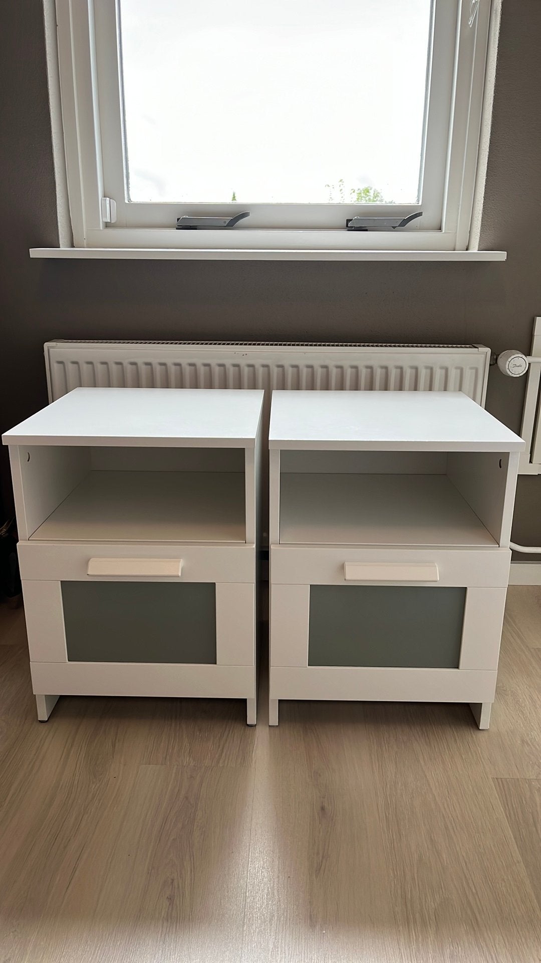 Ikea Brimnes nachtkastjes, Ophalen, Zo goed als nieuw, Minder dan 45 cm