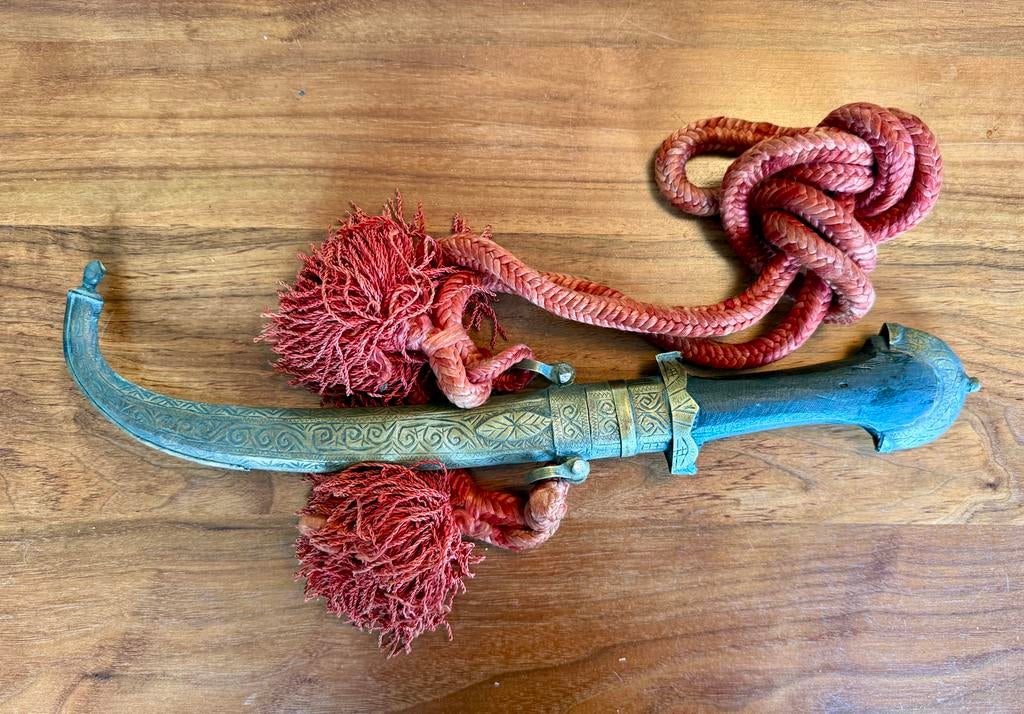 Antieke Marokkaanse Koummiya Dolk - Authentiek Berbers, Ophalen of Verzenden