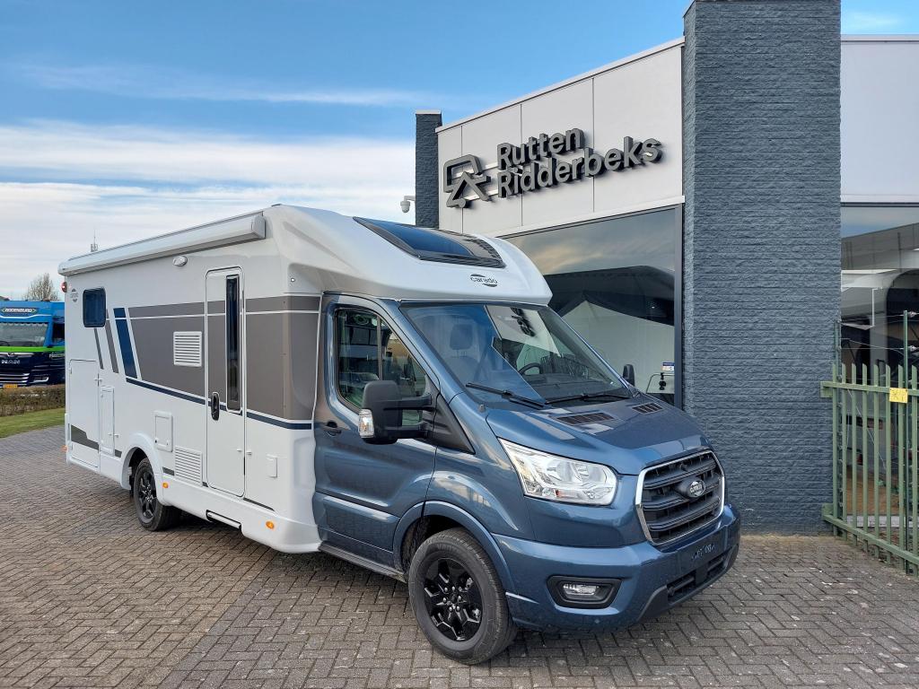Carado T 447 ED25, Caravans en Kamperen, Campers, Automaat, Standaard zit, Ford, Tot en met 2