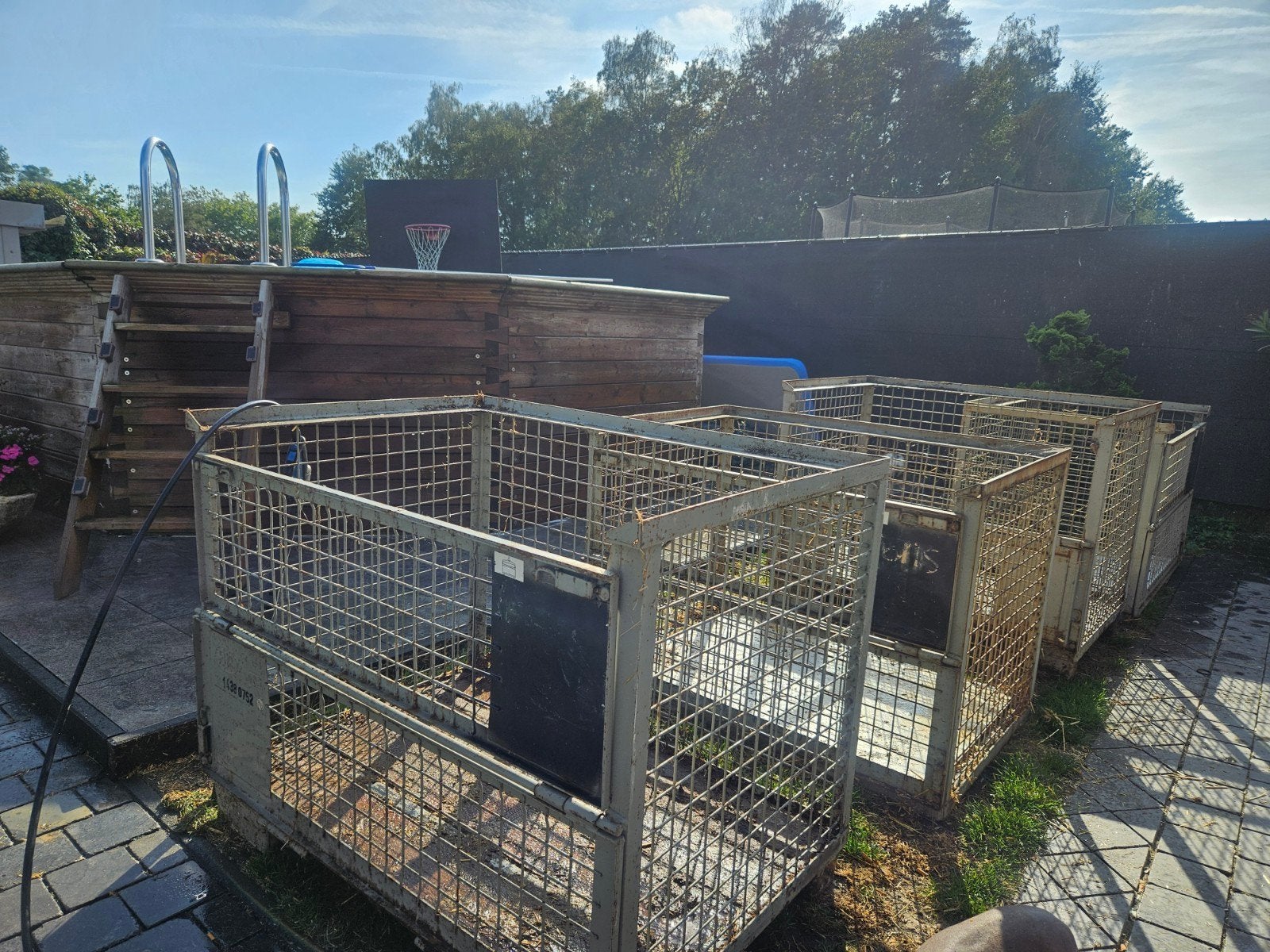 Stevige ijzeren opbergbakken - Ideaal voor opslag, Ophalen, Gebruikt, 60 cm of meer, Bak of Kist
