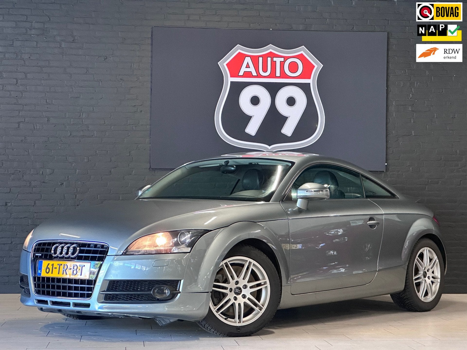 Audi TT 3.2 V6 quattro Pro Line CLIMA / CRUISE / STOELVERWAR, Auto's, Audi, TT, Gebruikt, Zwart, 3189 cc