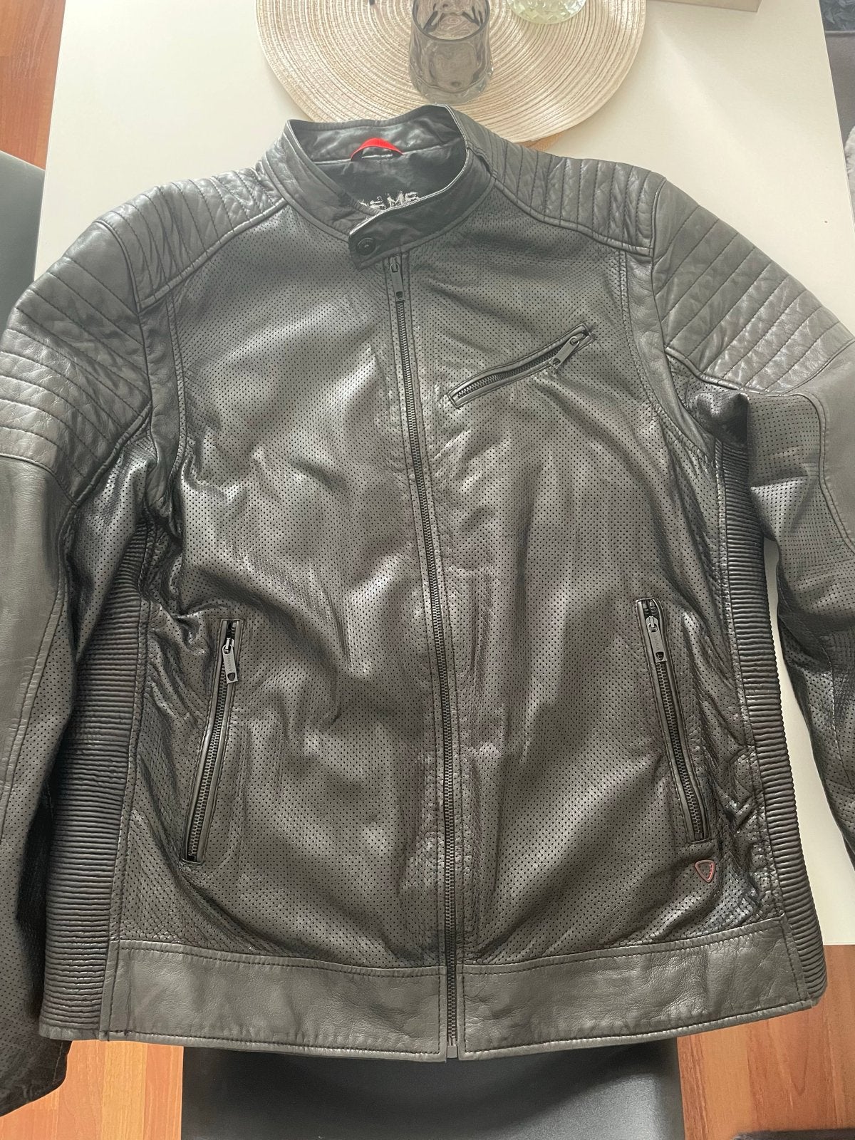 Strellson Anvers Leren Jas - Maat 58 (XL) limited edition, Ophalen of Verzenden, Zo goed als nieuw, Maat 56/58 (XL), Zwart