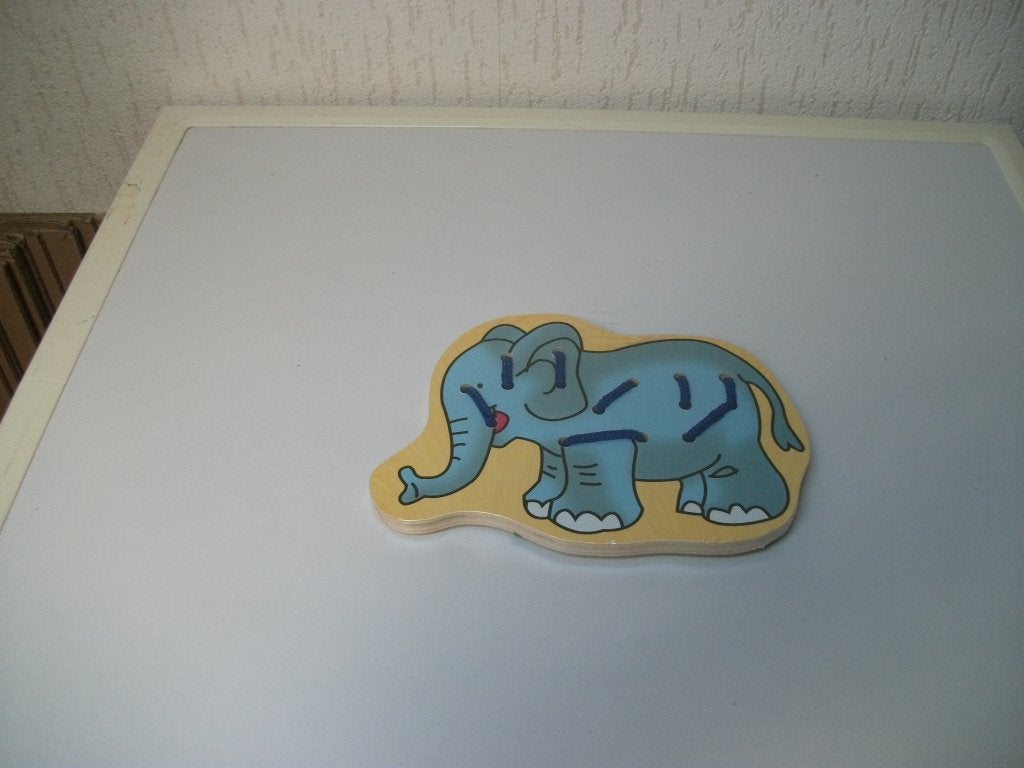 Veterstrik olifant, Ophalen of Verzenden, Gebruikt