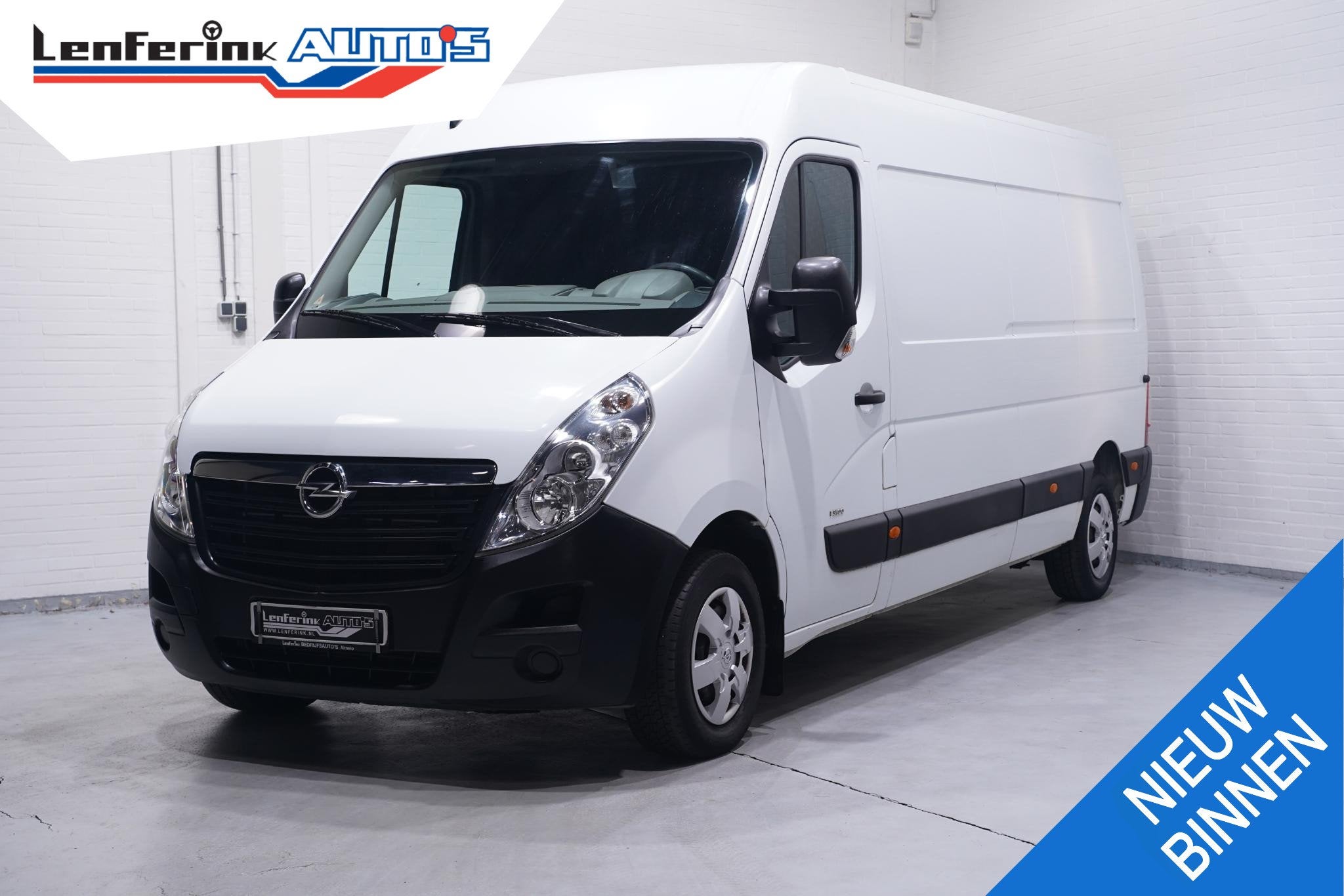 Opel Movano 2.3 CDTI BiTurbo 145pk L3H2 Navi, Airco, PDC, AP, Auto's, Voorwielaandrijving, 145 pk, Stof, Zwart