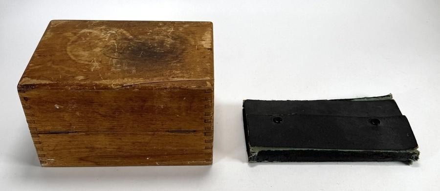 1426. Triebniet Boley en passerset, eerste helft 20e eeuw, Antiek en Kunst, Antiek | Gereedschap en Instrumenten, Ophalen of Verzenden