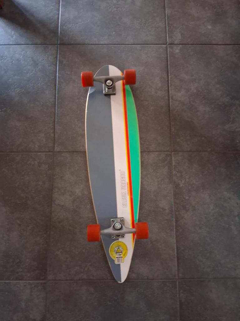 Black dragon longboard, Ophalen, Zo goed als nieuw, Skateboard, Longboard