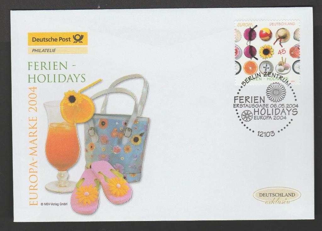 Duitsland - FDC Michelnr 2397 - cept 2004, vakantie, Verzenden, 1990 tot heden, Postfris