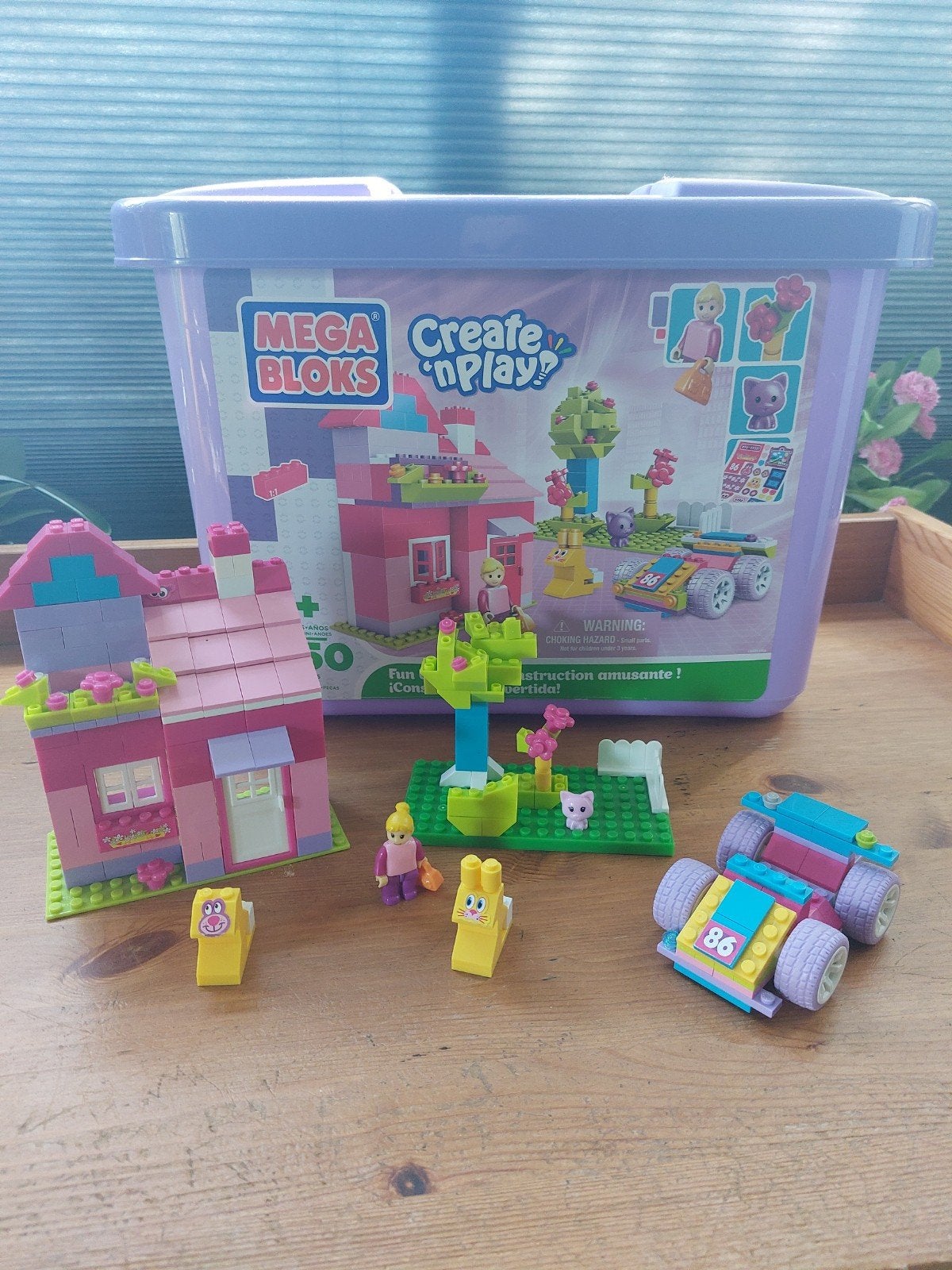 Megabloks create 'n play bouwblokken lego, Ophalen of Verzenden