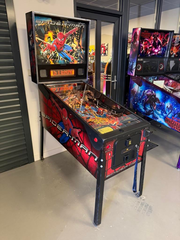 Flipperkast Stern Spiderman Pinball