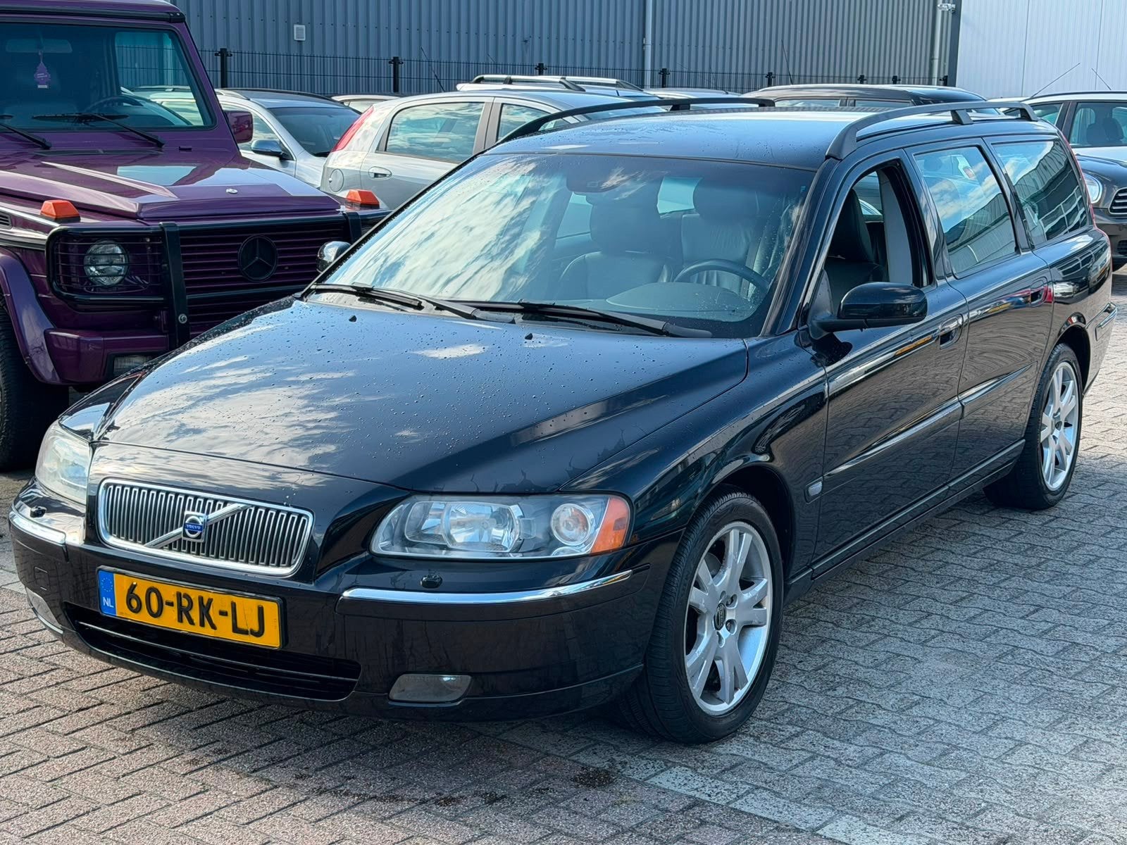 Volvo V70 2.5T Summum 2005 Spaceball Zwart Turbo, Voorwielaandrijving, Handgeschakeld, 1500 kg, Euro 4