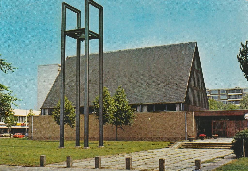 DEN HAAG MARIAHOEVE Geref. Pax Christi Kerk, Verzenden, 1980 tot heden, Gelopen, Zuid-Holland