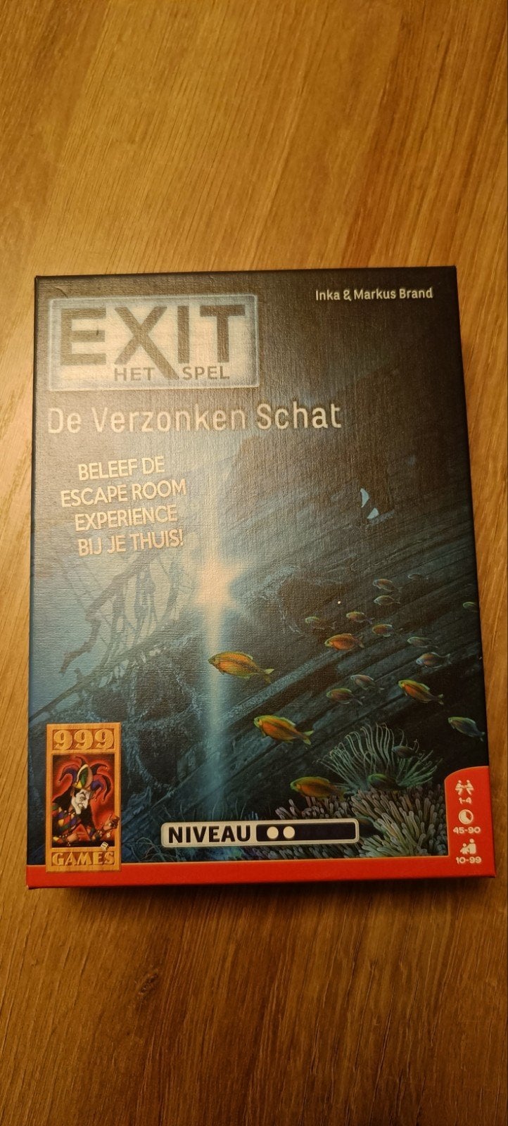 Exit the game escaperoom spel De verzonken schat, Ophalen of Verzenden