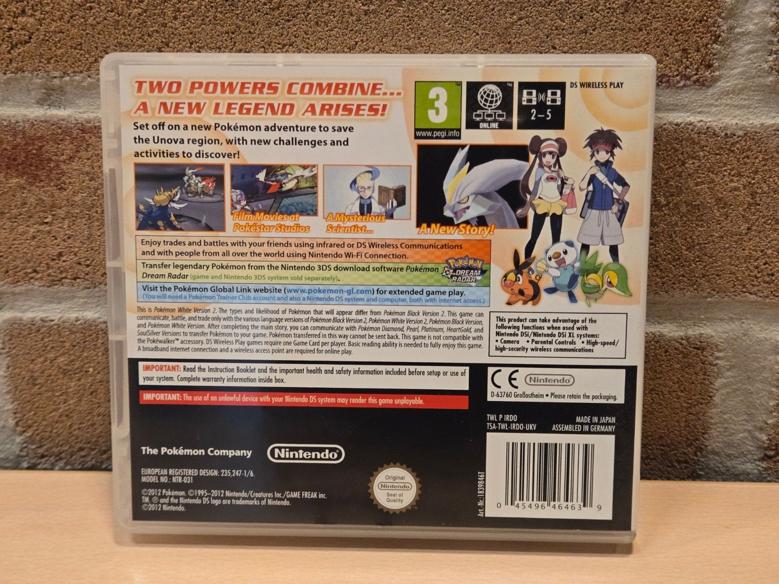 Pokémon White Version 2 - Nintendo DS, Spelcomputers en Games, Nintendo, Support.nintendo.nl, 1 speler, Ophalen of Verzenden
