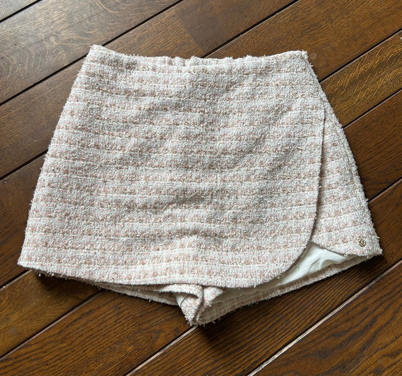 Roze Crème JoshV, Josh V skort, broekrokje in maat L, Kort, Verzenden, Maat 42/44 (L), Nieuw