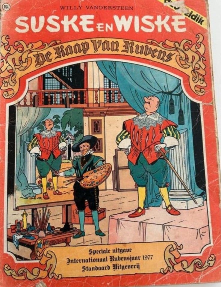 Suske en Wiske 164 De Raap van Rubens (Internationaal Rubens, Boeken, Eén stripboek, Ophalen of Verzenden, Gelezen