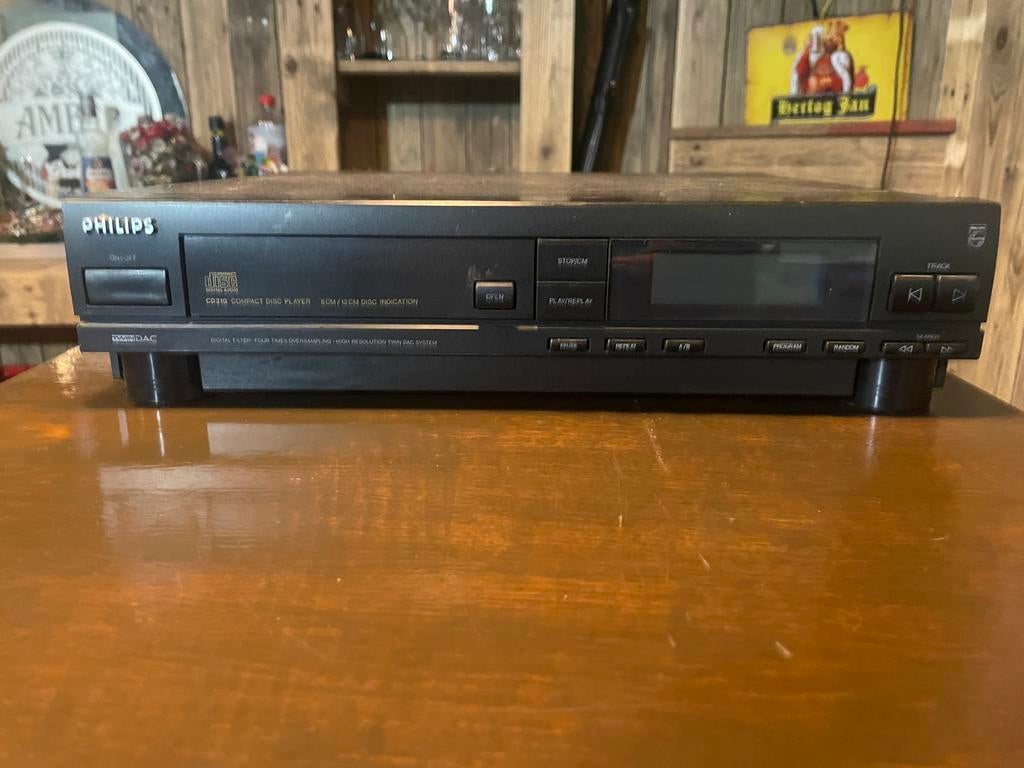 Philips CD210 CD speler (Twin DAC) - defect, Audio, Tv en Foto, Cd-spelers, Ophalen, Niet werkend, Philips