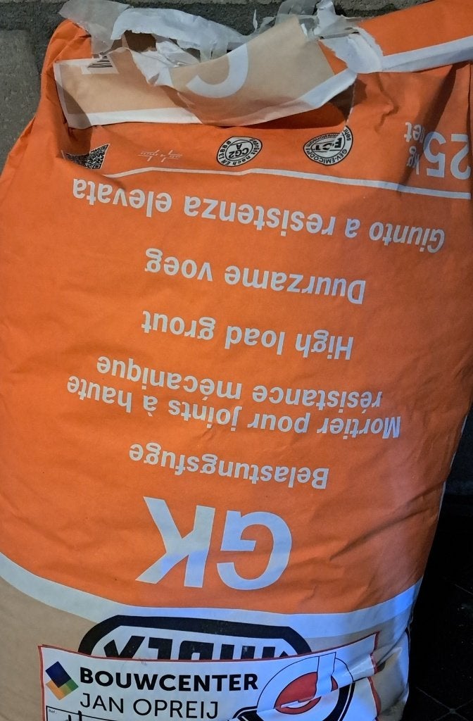 Ardex GK zandbeige 25 kg, Ophalen, Overige typen, Minder dan 20 cm, Zo goed als nieuw