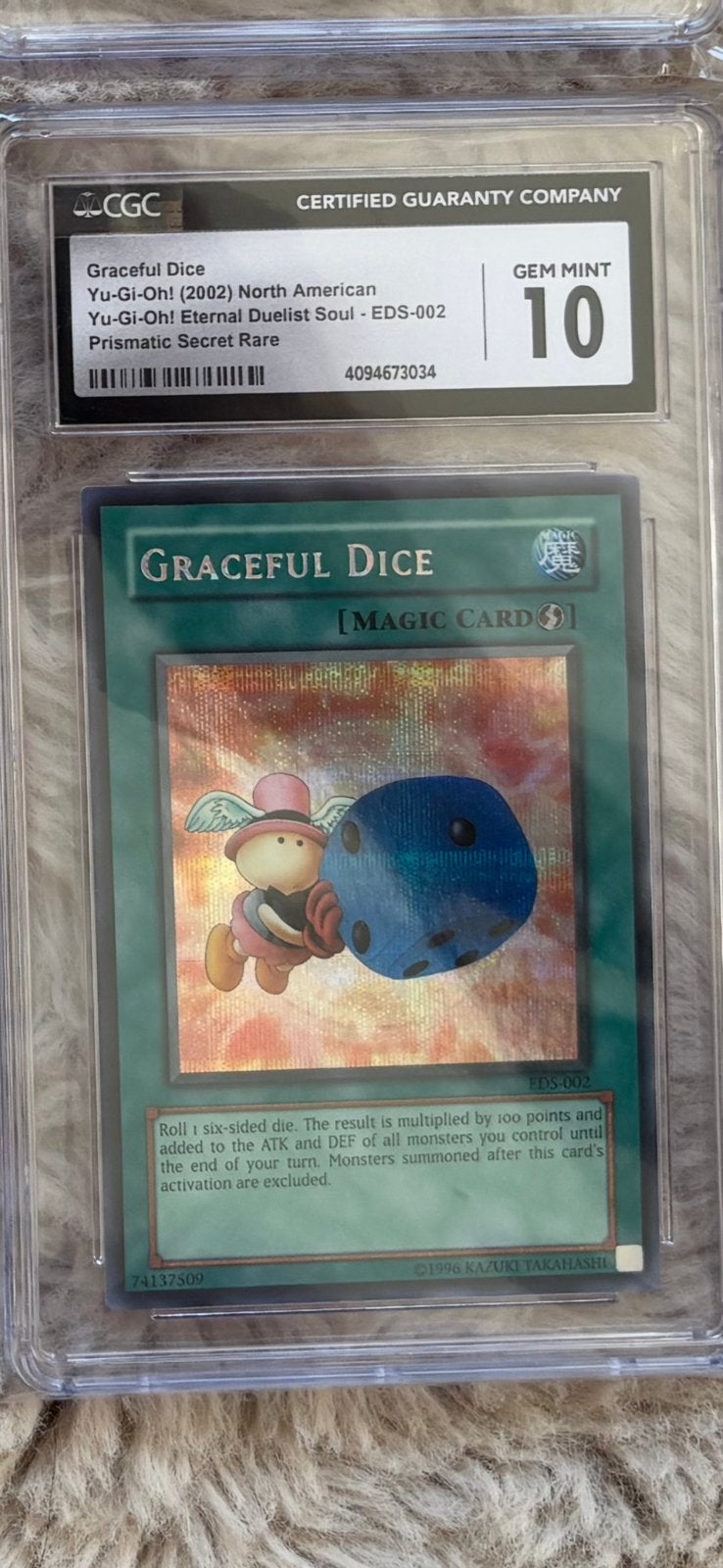 Graceful dice eds-002 CGC 10, Ophalen of Verzenden, Nieuw