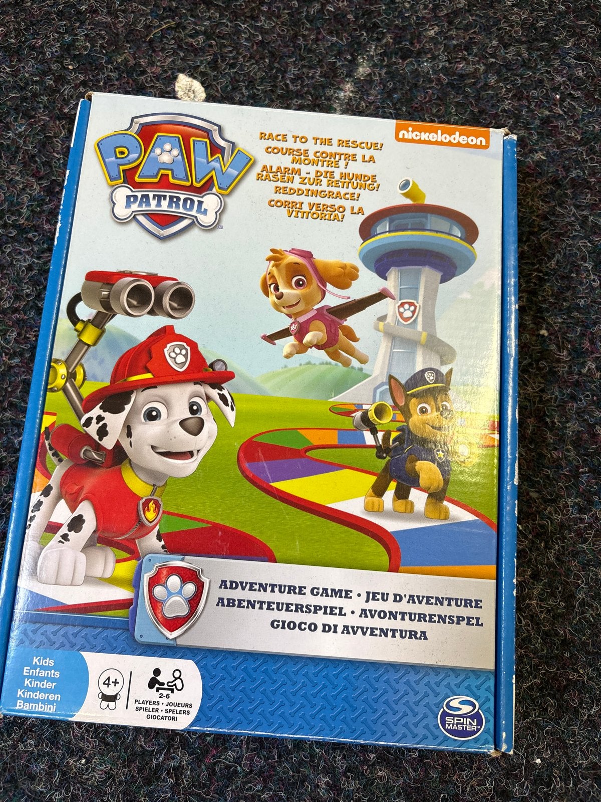 Paw Patrol Avonturenspel - Race naar de Redding!, Een of twee spelers, Ophalen, Zo goed als nieuw
