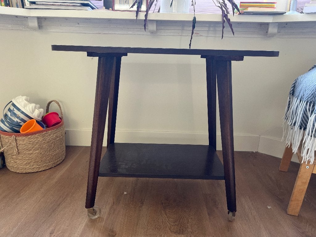 Leuk rollend kastje voor LP-speler, Ophalen, Gebruikt, 50 tot 100 cm, 25 tot 50 cm
