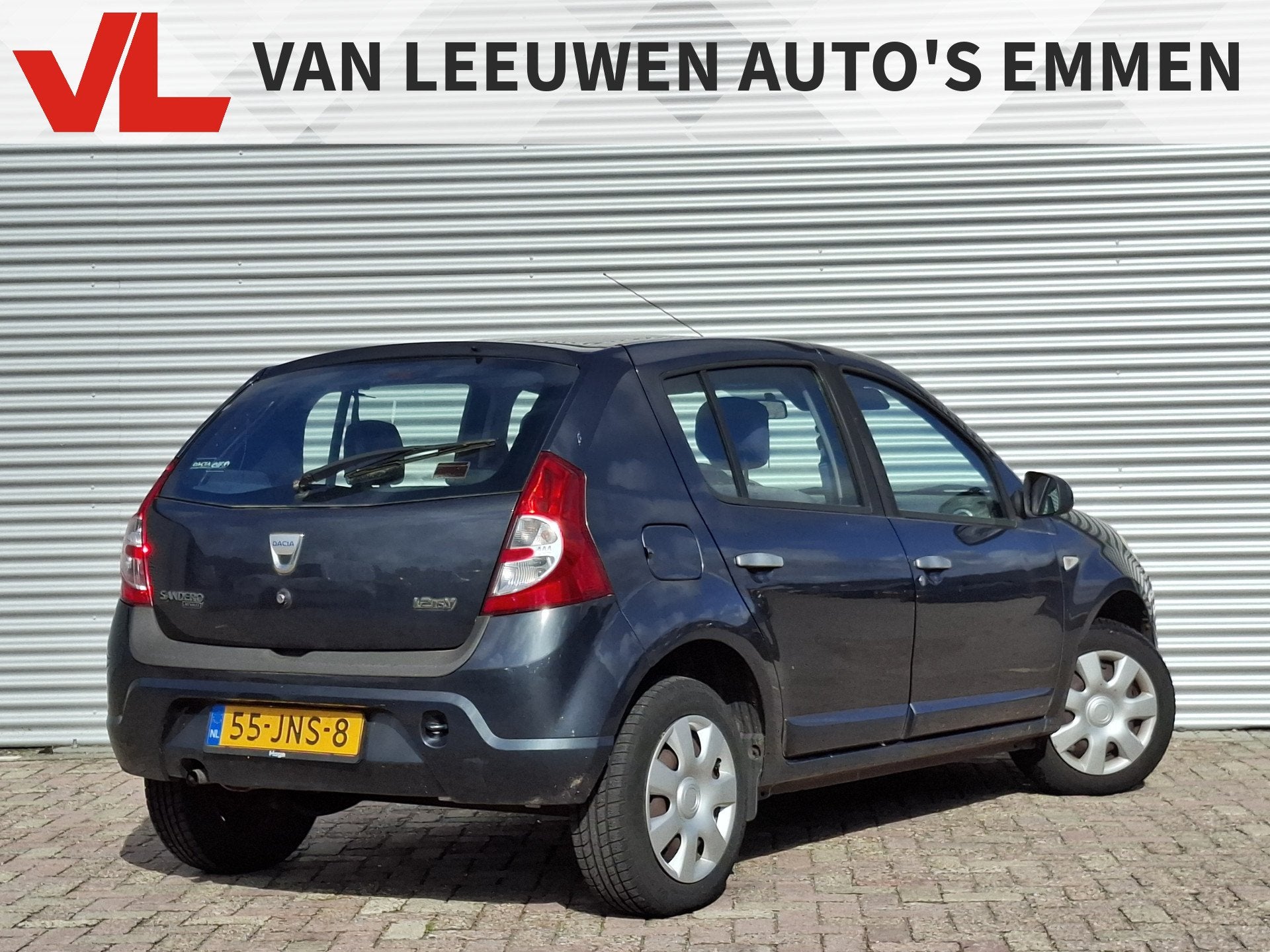 Dacia Sandero 1.2 Lauréate | Nieuw Binnen! | Airco | Zuinig, Voorwielaandrijving, Stof, Gebruikt, Met garantie (alle)