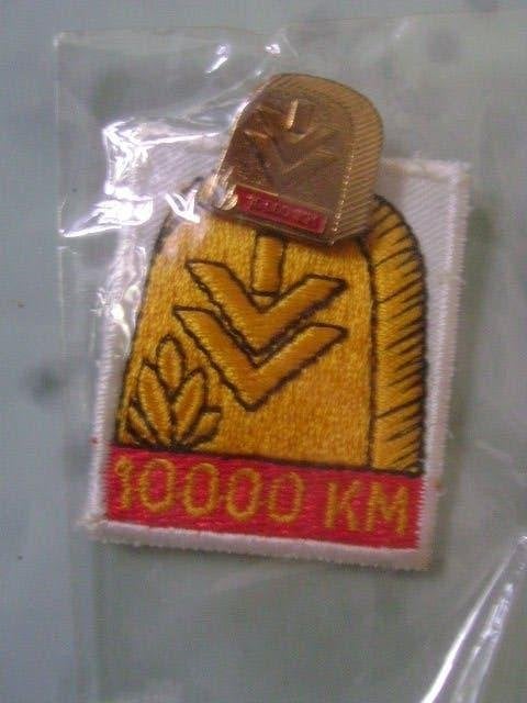medaille en embleem- IVV wandelpartners 10.000km, Ophalen of Verzenden, Overige materialen