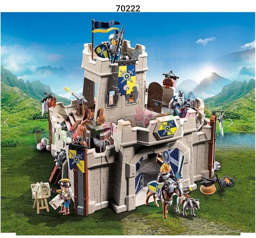 Playmobil Novelmore Fort 70222 + 70778, Complete set, Ophalen of Verzenden, Zo goed als nieuw, Kasteel/Fort