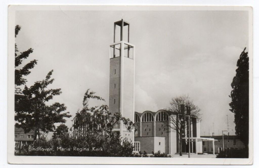 Eindhoven Maria Regina Kerk 1959, Verzamelen, Ophalen, 1940 tot 1960, Gelopen, Noord-Brabant