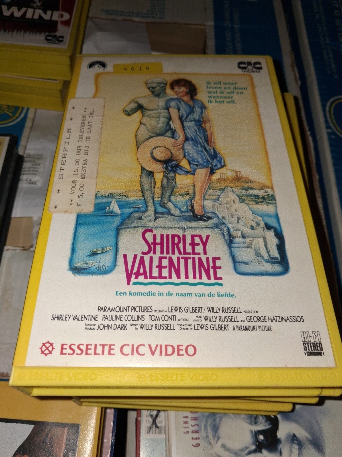 Vhs ex-rental  - Shirley Valentine, Vanaf 16 jaar, Ophalen of Verzenden, Gebruikt, Horror