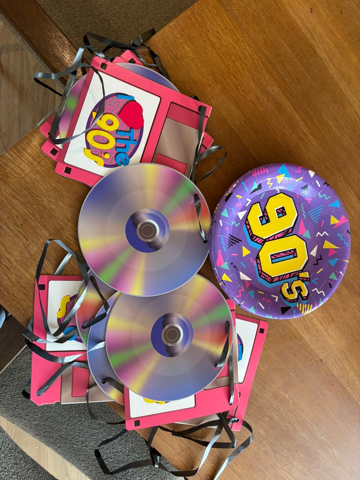 90s feestje versiering, Ophalen, Versiering, Verjaardag